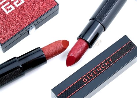 givenchy lipstick limited edition christmas|givenchy rouge interdit lipstick.